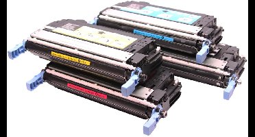 Set 4x ABC huismerk toner geschikt voor HP Color Laserjet 4700 4700DN 4700DTN 4700N 4700PH Plus HP 643A Q5950A Q5951A Q5952A Q5953A
