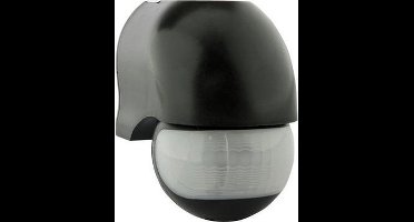 Groenovatie LED Bewegingsmelder/Sensor - Opbouw - Kantelbaar - Waterdicht IP54 - Zwart