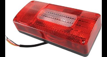 ProPlus Achterlicht aanhangwagen - 6 functies - 215 x 100 mm - links