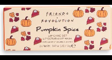 Makeup Revolution X Friends - Pumpkin Spice Lip Care Set- Lipverzorging - Cadeauset