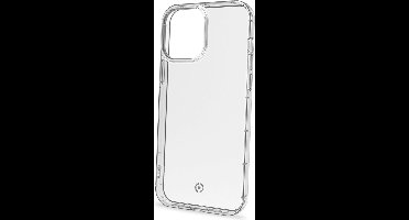 Celly Hexagel Siliconen hoesje - Geschikt voor Apple iPhone 13 Pro Max - TPU Back Cover - Transparant