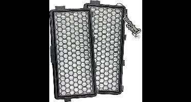 2x Miele Hepa Filter - Geschikt voor Miele Classic Compact C1, Complete C2 & C3 - Koolstof Filter - Vervanger voor SF-HA 50 - Hepa Airclean 50 Filter