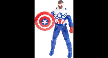 Captain America - Sam Wilson - Marvel - Actie Figuur - 24 cm