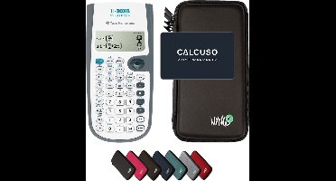 TI-30XB MultiView incl. WYNGS Beschermhoes Zwart - Wetenschappelijke Rekenmachine - Basis Pakket