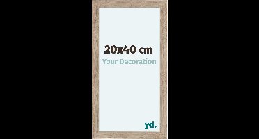 Your Decoration - Fotolijst 20x40 cm - MDF - Eiken Licht - Como
