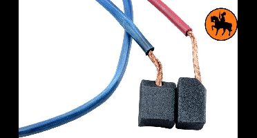 Koolborstelset voor Milwaukee zaag V28MS - 12x9,52x15,5mm - Vervangt 22181250