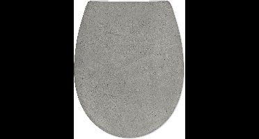 Cedo Sahara - WC Bril / Toiletbril - met Softclose en Quickrelease Toiletzitting - Betonlook Grijs