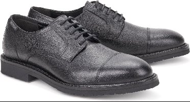 Mephisto Heren Veterschoenen - Zwart - Maat 40