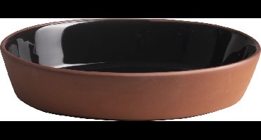 Gusta - Ovenschaal - Zwart - 22x16x5cm