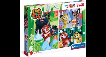 Clementoni Supercolor 25270 puzzel Legpuzzel 48 stuk(s) Dieren