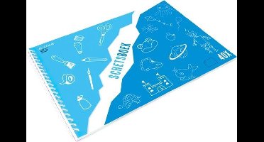 Kangaro schetsboek - A3 - 40 vel - 120 gram - spiraal - wit - K-5918108