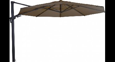 Zweefparasol virgoflex - 3,5m taupe