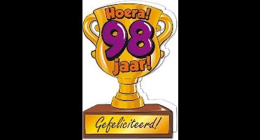 Trofee kaart - 98 jaar