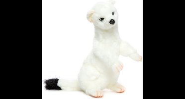 Hansa pluche hermelijn knuffel - 30 cm - dieren knuffels