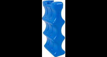 Excellent Houseware Koelelement voor blikjes - blauw - 600 gram