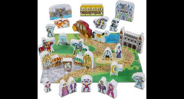 Melissa & Doug Speelset Kasteel 32-delig