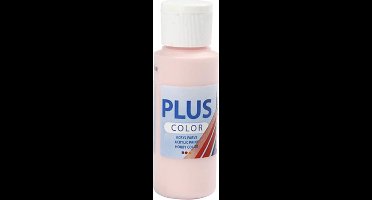 Plus Color Acrylverf, soft pink, 60 ml/ 1 fles