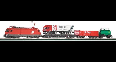 PIKO 57177 Startset E-Lok ÖBB Taurus + Güterwg. A-Gleis & B V