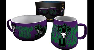DC Comics Joker Breakfast Set