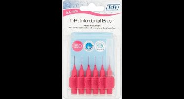 Tepe Interdentale Rager Origineel-0.4 Mm, Roze (Blister 6 Stuks) - 3 Stuks - Voordeelverpakking