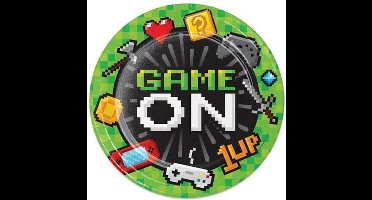 Borden Gaming Party - 8 stuks - 23 cm