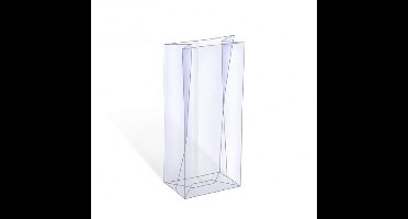 Blokbodemzak 65 + 45 x 200mm 1000st.