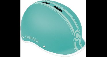 Helm - Globber Helm Urban S/M Mint- munt - LED verlichting - ABS helm - verstelbaar - S-M 51-55 cm