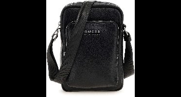 GUESS Schoudertas Milano Xbody With Front Pocket Black Zwart