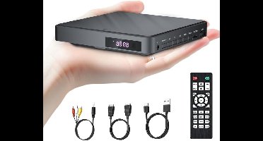 VELTRR® DVD Speler met HDMI - Blu Ray Spelers - Externe DVVD Speler