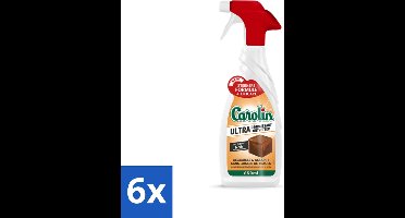 Carolin - Savon Noir - Allesreiniger - Spray - 650 ml - Voordeelverpakking - 6 stuks