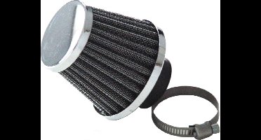 powerfilter scooter K&N chroom - 35mm aansluiting