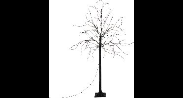 LED-boom 150cm met 600 warmwitte LED's Kunstkerstboom met feeërieke lichtjes