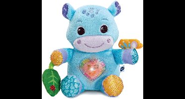 VTech Baby THÉO, MON HIPPO CALIN, 0,25 jaar, Batterijen vereist, AAA, Stof/Weefsel, Blauw