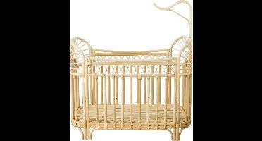 Cokos Sun rotan ledikant met mobielhouder