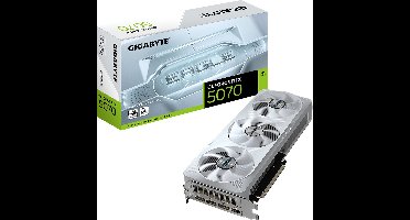 GIGABYTE NVIDIA GeForce RTX 5070 EAGLE OC ICE SFF 12G - Videokaart - 12GB - GDDR7 - PCIe 5.0 - 1x HDMI 2.1 - 3x DisplayPort 2.1