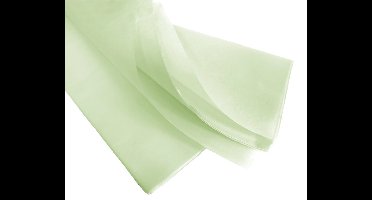 Lindegroen Vloeipapier \ zijdepapier | 17 Grams | Watervast en Kleurecht | B4 25x36 cm 96 vellen