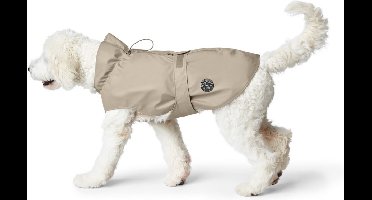 Regenjas Hond Taupe Maat 40