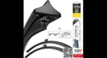 DoubleAction Ruitenwissers | Fiat Fiorino, bj 09.1993 - 12.2001