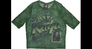 Bob Marley - Kaya Crop top - XXS - Groen