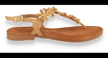 Marco Tozzi Dames Sandalen | Taupe | Maat: 39