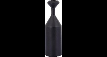 PTMD Yanou Kandelaar - 7 x 7 x 23 cm - Aluminium - Zwart