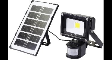 Sygonix SY-5461108 Spot op zonne-energie met bewegingsmelder 10 W Neutraalwit