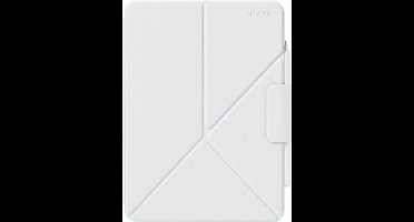 Pitaka MagEZ Folio hoesje 2 iPad Air 11 (M2-M4) – Eenvoudig schakelen tussen landschap- en portretmodus – Vier standen voor optimale kijk- en typposities – Verborgen, ingebouwde penhouder voor veilige opslag van je stylus - Wit