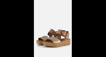 Gabor Sandalen beige Suede - Dames - Maat 42.5