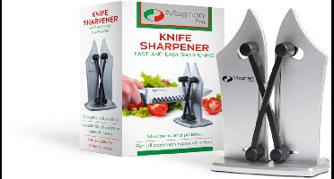 Magnani - Messenslijper - Staal - Verstelbare Bovenhoek: 12 tot 20 Graden - 12 x 7.6 x 16 cm