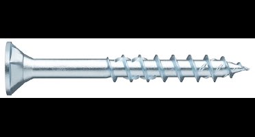Wurth - ASSY 4 CSMP staal verz. DD verz.kop freesholtes RW - ASSY® 4 CSMP universele schroef Staal verzinkt deeldraad verzonken kop met freesholtes - x 500 st - Interne aandrijving RW20