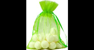 Organzazakjes Appelgroen 15x23cm 25 stuks