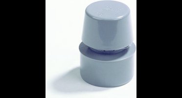 Dyka Beluchter lijmmof aansluiting PVC grijs 50mm