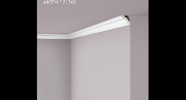 Kroonlijst NMC Z1240 ARSTYL Noel Marquet Sierlijst Lijstwerk tijdeloos klassieke stijl wit 2 m