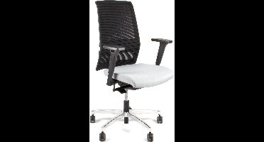 Linea Omnia 01 - Bureaustoel - Ergonomisch EN1335 - Multi verstelbaar- Zwart/Grijs